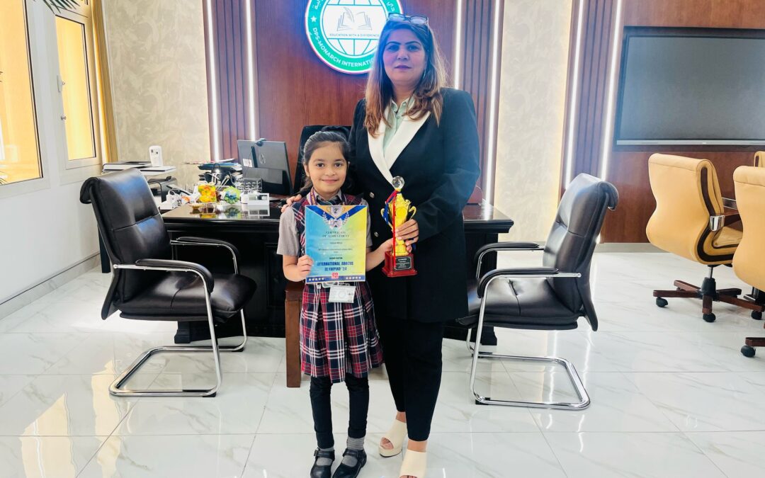 Little Monarchian winner- Vaidehi Mittal