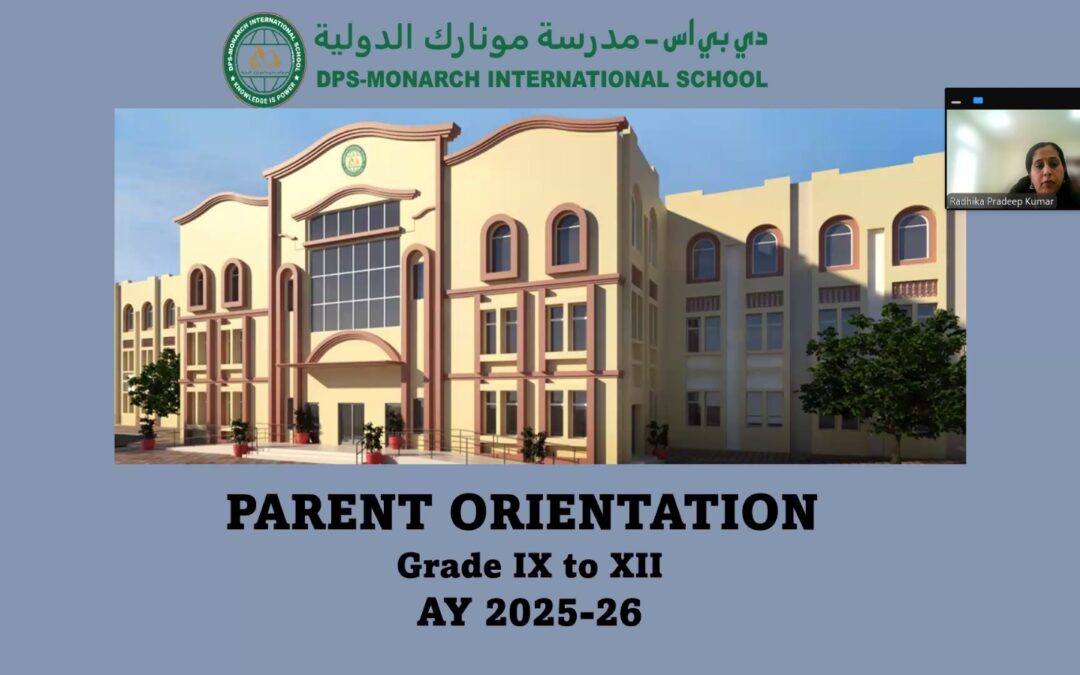 Parent Orientation 2025-26 for Grades 9 to 12  