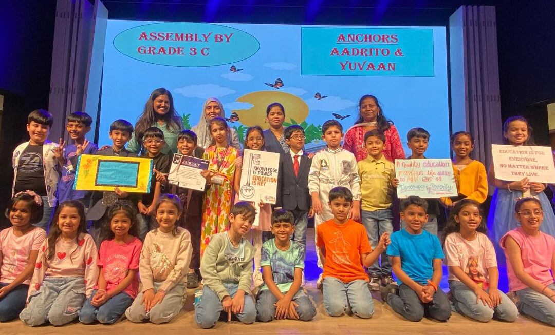 Grade 3-C Assembly on Quality Education 