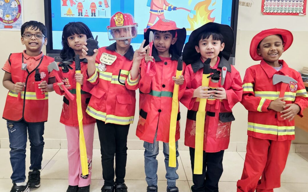 🔥 Firefighter’s Day Sparks Learning at Monarch! 🚒