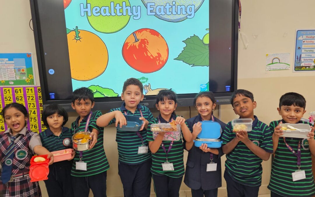 Grade 1 Food Drive: Celebrating Healthy Habits through Tasty Bites!